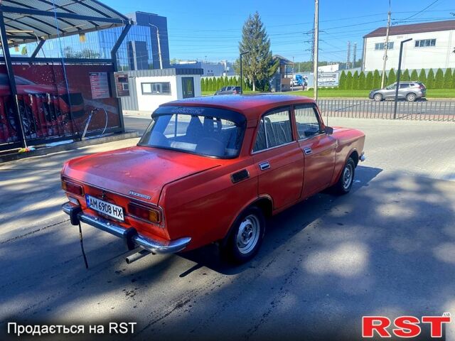 Красный Москвич / АЗЛК 2140, объемом двигателя 1.5 л и пробегом 60 тыс. км за 800 $, фото 2 на Automoto.ua