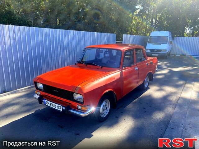 Красный Москвич / АЗЛК 2140, объемом двигателя 1.5 л и пробегом 60 тыс. км за 800 $, фото 4 на Automoto.ua
