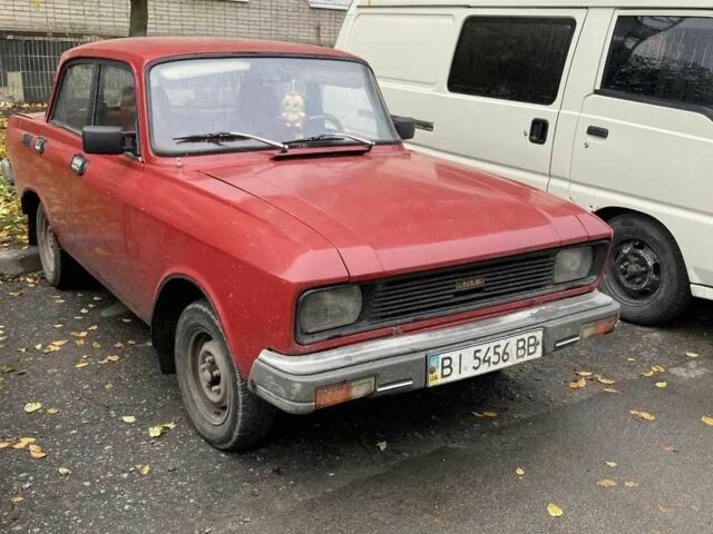 Красный Москвич / АЗЛК 2140, объемом двигателя 0 л и пробегом 100 тыс. км за 400 $, фото 1 на Automoto.ua