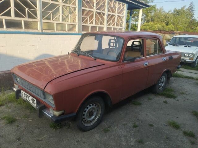 Червоний Москвич / АЗЛК 2140, об'ємом двигуна 0 л та пробігом 100 тис. км за 218 $, фото 1 на Automoto.ua