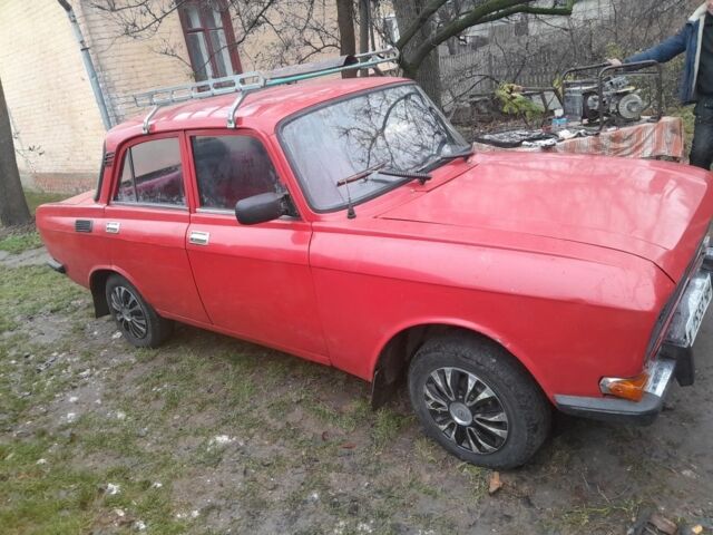 Красный Москвич / АЗЛК 2140, объемом двигателя 1 л и пробегом 10 тыс. км за 474 $, фото 1 на Automoto.ua