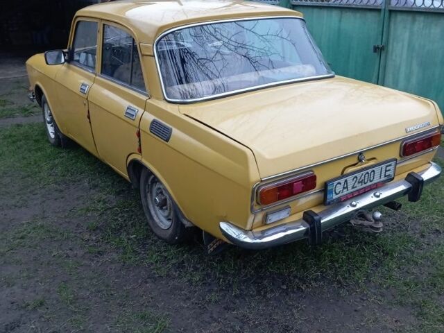 Желтый Москвич / АЗЛК 2140, объемом двигателя 0 л и пробегом 100 тыс. км за 522 $, фото 5 на Automoto.ua