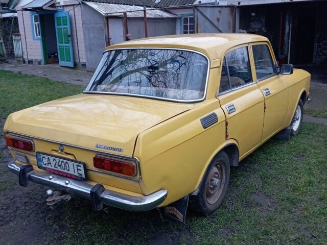 Желтый Москвич / АЗЛК 2140, объемом двигателя 0 л и пробегом 100 тыс. км за 522 $, фото 4 на Automoto.ua