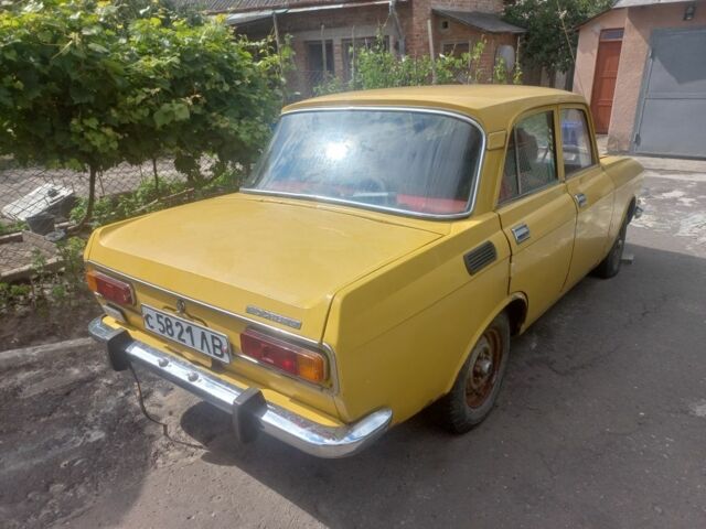 Желтый Москвич / АЗЛК 2140, объемом двигателя 0 л и пробегом 96 тыс. км за 350 $, фото 2 на Automoto.ua