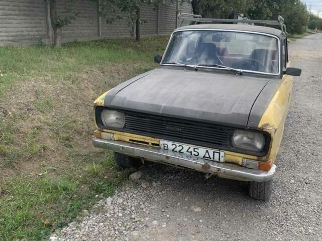 Москвич / АЗЛК 2140 1982 у Дніпро (Дніпропетровську) на Automoto.ua Жовтий Москвич / АЗЛК 2140, об'ємом двигуна 1.5 л та пробігом 250 тис. км за 287 $, фото 2 на Automoto.ua