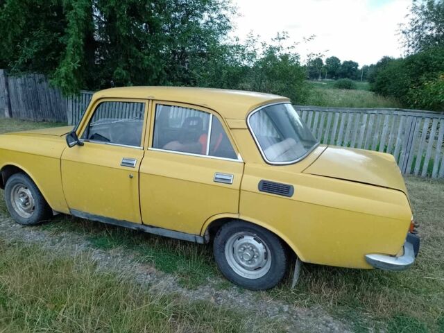 Желтый Москвич / АЗЛК 2140, объемом двигателя 0 л и пробегом 9 тыс. км за 404 $, фото 6 на Automoto.ua