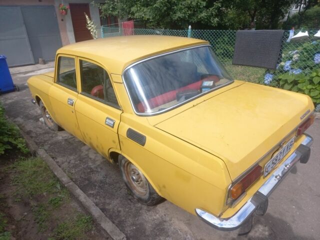 Желтый Москвич / АЗЛК 2140, объемом двигателя 0 л и пробегом 96 тыс. км за 350 $, фото 3 на Automoto.ua