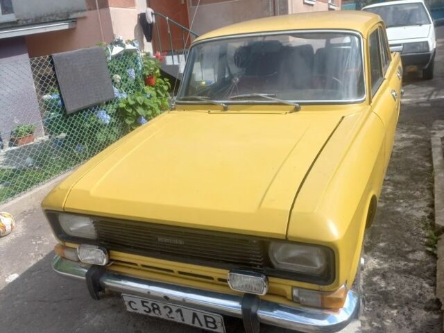 Желтый Москвич / АЗЛК 2140, объемом двигателя 0 л и пробегом 96 тыс. км за 350 $, фото 1 на Automoto.ua