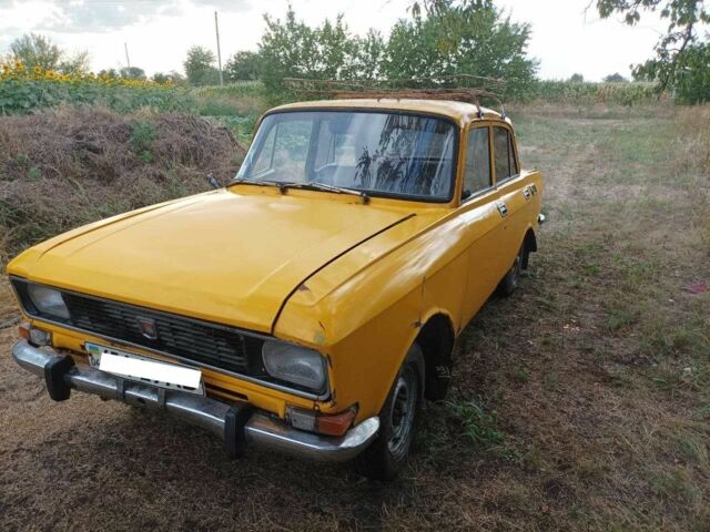 Желтый Москвич / АЗЛК 2140, объемом двигателя 0 л и пробегом 1000 тыс. км за 550 $, фото 1 на Automoto.ua