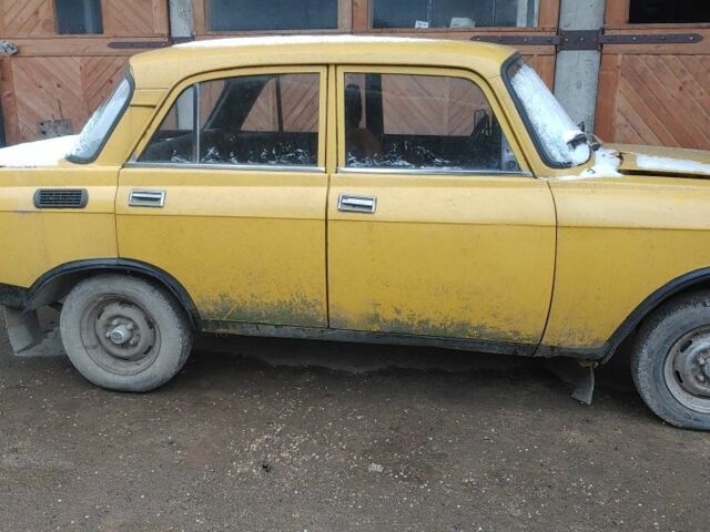 Желтый Москвич / АЗЛК 2140, объемом двигателя 0 л и пробегом 84 тыс. км за 195 $, фото 3 на Automoto.ua