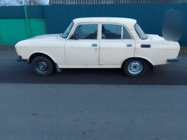 Желтый Москвич / АЗЛК 2140, объемом двигателя 1 л и пробегом 7 тыс. км за 357 $, фото 1 на Automoto.ua