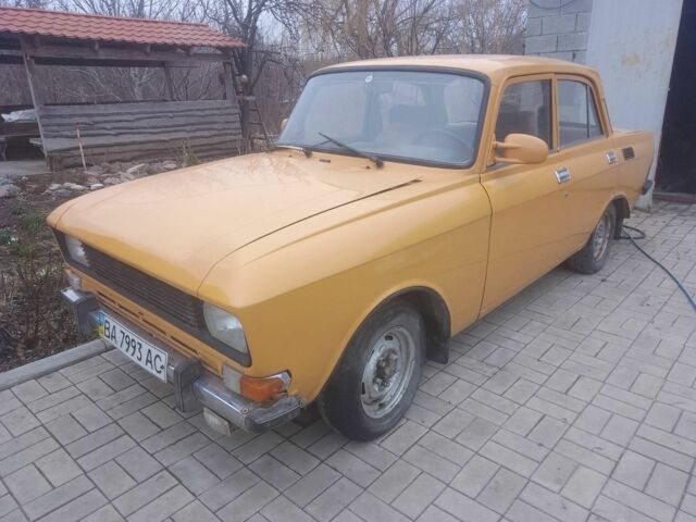 Жовтий Москвич / АЗЛК 2140, об'ємом двигуна 0 л та пробігом 100 тис. км за 364 $, фото 1 на Automoto.ua