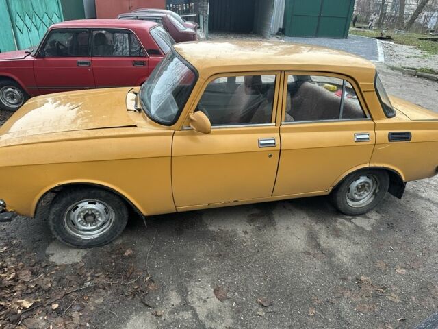 Желтый Москвич / АЗЛК 2140, объемом двигателя 0 л и пробегом 3 тыс. км за 213 $, фото 2 на Automoto.ua