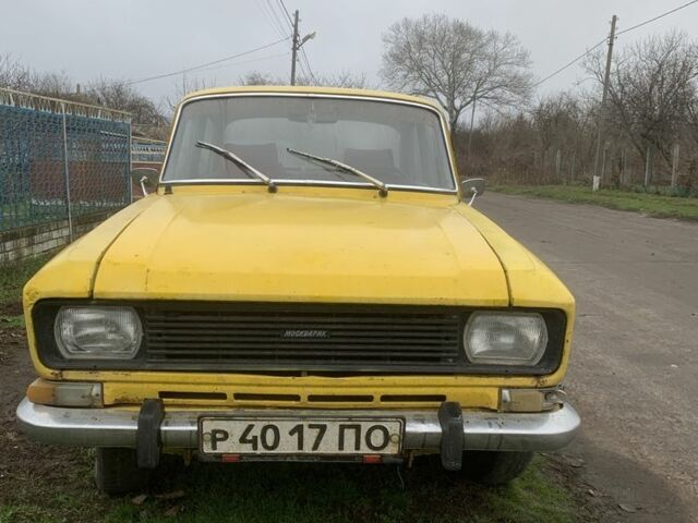 Жовтий Москвич / АЗЛК 2140, об'ємом двигуна 1.5 л та пробігом 147 тис. км за 308 $, фото 2 на Automoto.ua
