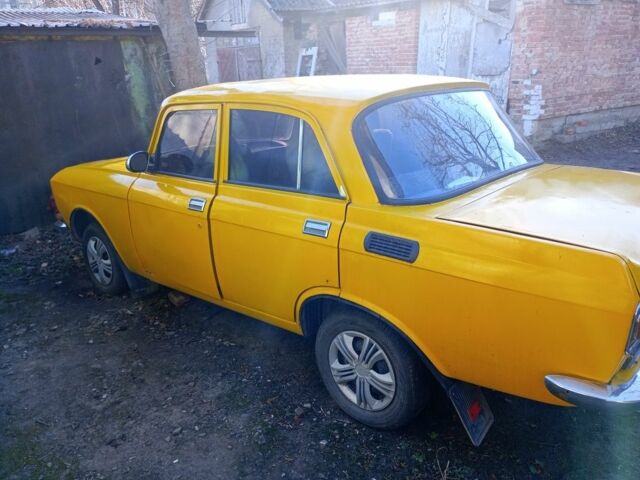 Желтый Москвич / АЗЛК 2140, объемом двигателя 0 л и пробегом 145 тыс. км за 238 $, фото 2 на Automoto.ua