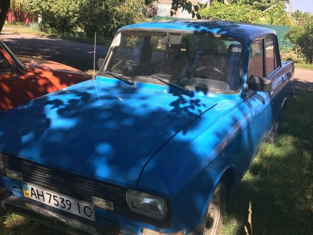Синій Москвич / АЗЛК 2140, об'ємом двигуна 1.5 л та пробігом 150 тис. км за 389 $, фото 1 на Automoto.ua