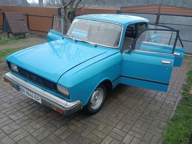 Синий Москвич / АЗЛК 2140, объемом двигателя 1.5 л и пробегом 180 тыс. км за 400 $, фото 7 на Automoto.ua