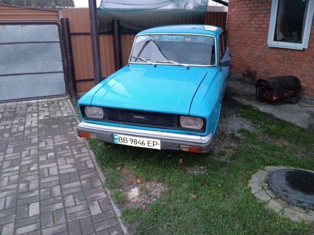 Синий Москвич / АЗЛК 2140, объемом двигателя 1.5 л и пробегом 180 тыс. км за 400 $, фото 2 на Automoto.ua