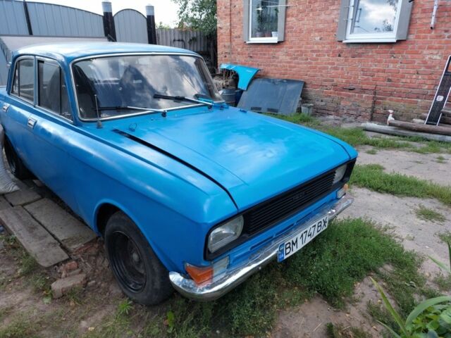 Синий Москвич / АЗЛК 2140, объемом двигателя 1.7 л и пробегом 45 тыс. км за 1000 $, фото 1 на Automoto.ua