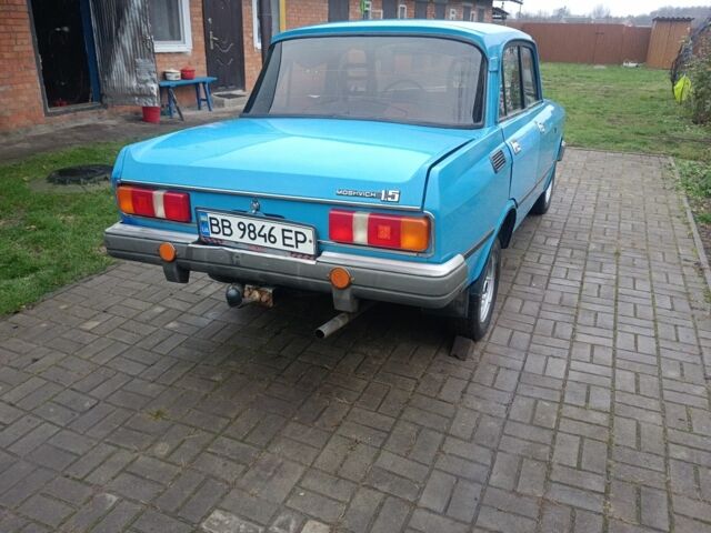 Синий Москвич / АЗЛК 2140, объемом двигателя 1.5 л и пробегом 180 тыс. км за 400 $, фото 5 на Automoto.ua