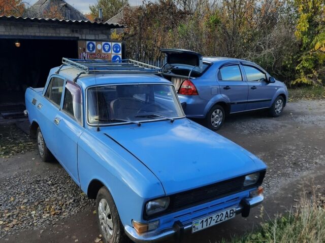 Синий Москвич / АЗЛК 2140, объемом двигателя 0 л и пробегом 1000 тыс. км за 406 $, фото 1 на Automoto.ua