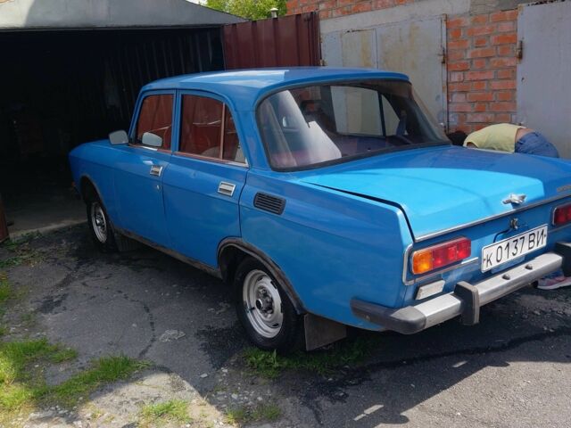 Синій Москвич / АЗЛК 2140, об'ємом двигуна 1.5 л та пробігом 118 тис. км за 1600 $, фото 1 на Automoto.ua