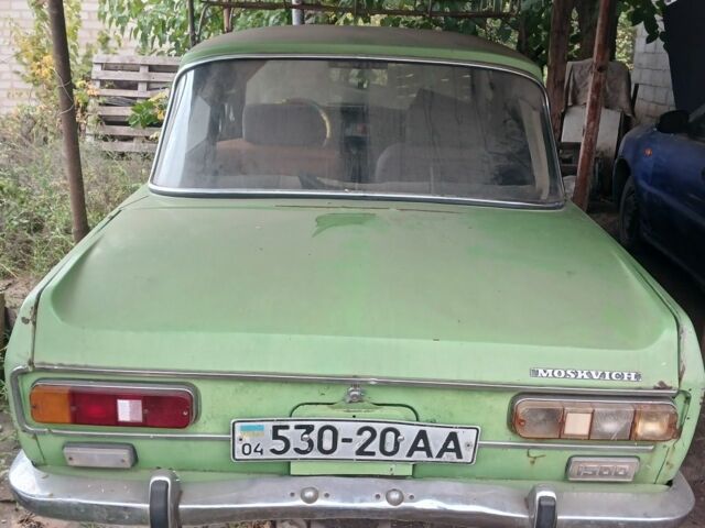 Зеленый Москвич / АЗЛК 2140, объемом двигателя 14.86 л и пробегом 9 тыс. км за 262 $, фото 1 на Automoto.ua