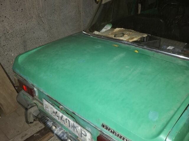 Зеленый Москвич / АЗЛК 2140, объемом двигателя 1.5 л и пробегом 26 тыс. км за 239 $, фото 3 на Automoto.ua