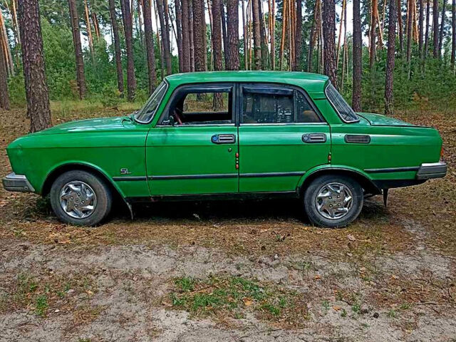 Зеленый Москвич / АЗЛК 2140, объемом двигателя 1.5 л и пробегом 120 тыс. км за 800 $, фото 1 на Automoto.ua