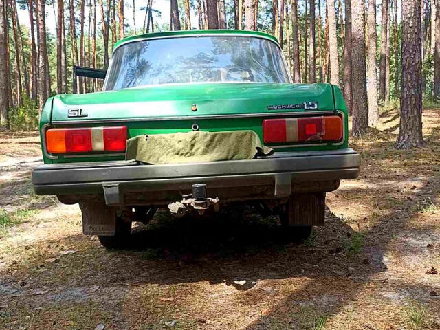 Зеленый Москвич / АЗЛК 2140, объемом двигателя 1.5 л и пробегом 120 тыс. км за 800 $, фото 11 на Automoto.ua