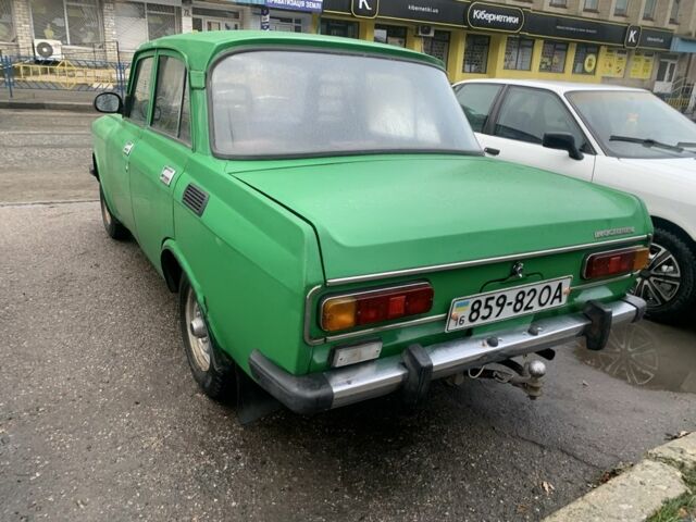 Зеленый Москвич / АЗЛК 2140, объемом двигателя 1.5 л и пробегом 95 тыс. км за 355 $, фото 2 на Automoto.ua