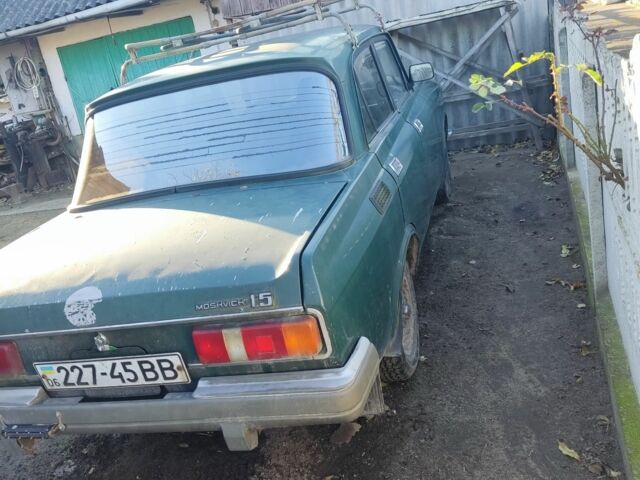 Зеленый Москвич / АЗЛК 2140, объемом двигателя 0 л и пробегом 1000 тыс. км за 358 $, фото 1 на Automoto.ua
