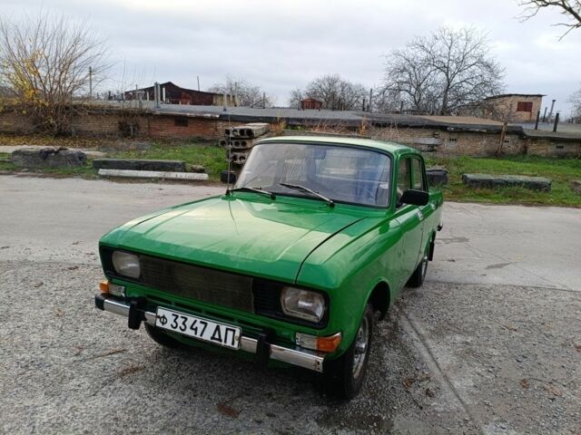 Зеленый Москвич / АЗЛК 2140, объемом двигателя 2 л и пробегом 127 тыс. км за 345 $, фото 1 на Automoto.ua