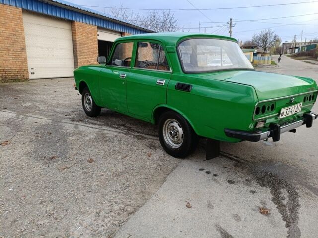 Зеленый Москвич / АЗЛК 2140, объемом двигателя 2 л и пробегом 127 тыс. км за 345 $, фото 4 на Automoto.ua