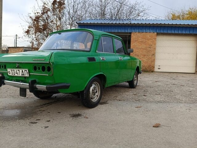 Зеленый Москвич / АЗЛК 2140, объемом двигателя 2 л и пробегом 127 тыс. км за 345 $, фото 5 на Automoto.ua