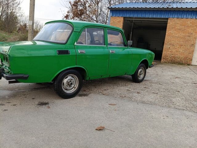 Зеленый Москвич / АЗЛК 2140, объемом двигателя 2 л и пробегом 127 тыс. км за 345 $, фото 6 на Automoto.ua