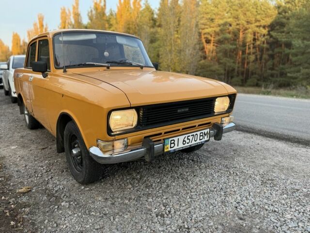 Оранжевый Москвич / АЗЛК 2140, объемом двигателя 1.5 л и пробегом 63 тыс. км за 596 $, фото 4 на Automoto.ua