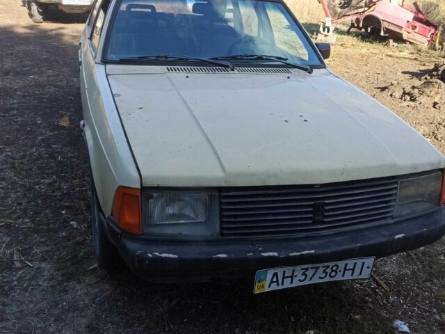 Белый Москвич / АЗЛК 2141, объемом двигателя 1.5 л и пробегом 1000 тыс. км за 333 $, фото 1 на Automoto.ua