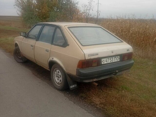 Бежевый Москвич / АЗЛК 2141, объемом двигателя 1 л и пробегом 130 тыс. км за 400 $, фото 2 на Automoto.ua