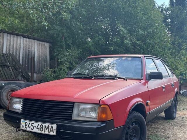 Червоний Москвич / АЗЛК 2141, об'ємом двигуна 1.5 л та пробігом 130 тис. км за 500 $, фото 4 на Automoto.ua