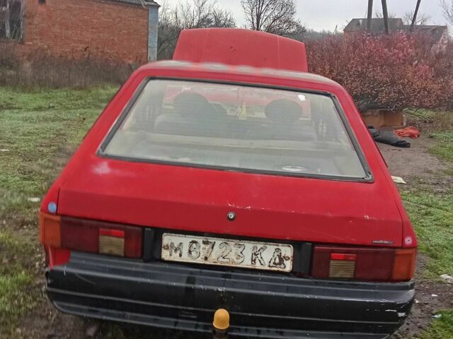 Червоний Москвич / АЗЛК 2141, об'ємом двигуна 1.5 л та пробігом 3 тис. км за 378 $, фото 5 на Automoto.ua