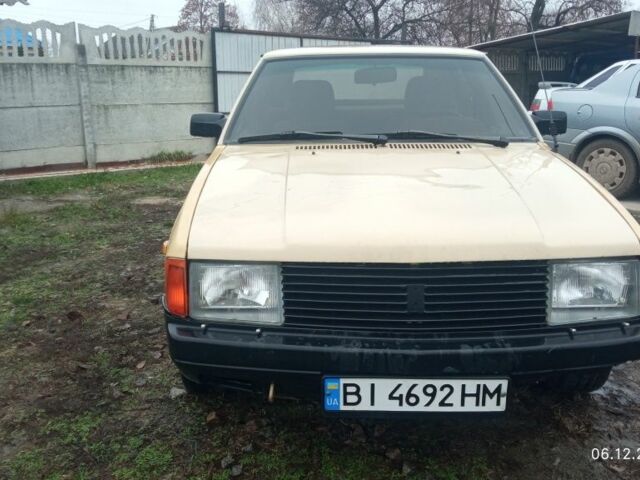 Желтый Москвич / АЗЛК 2141, объемом двигателя 1.5 л и пробегом 230 тыс. км за 522 $, фото 1 на Automoto.ua