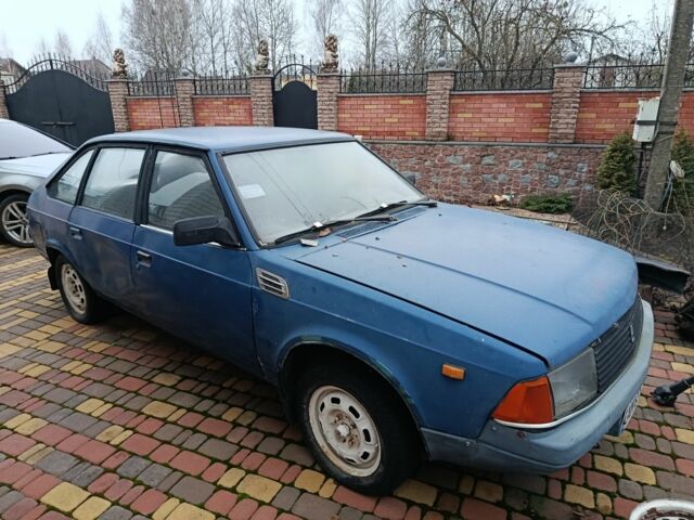 Синий Москвич / АЗЛК 2141, объемом двигателя 1.5 л и пробегом 75 тыс. км за 344 $, фото 3 на Automoto.ua