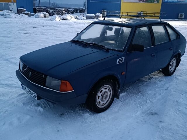 Синий Москвич / АЗЛК 2141, объемом двигателя 1.5 л и пробегом 75 тыс. км за 344 $, фото 7 на Automoto.ua