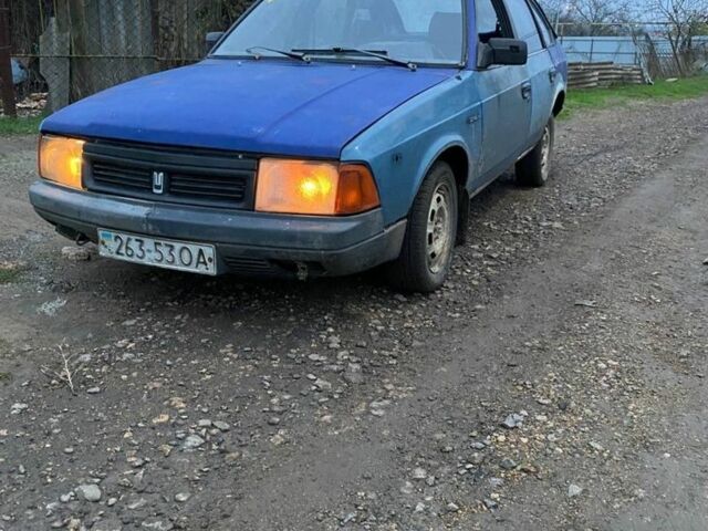 Синій Москвич / АЗЛК 2141, об'ємом двигуна 1.8 л та пробігом 1000 тис. км за 238 $, фото 4 на Automoto.ua