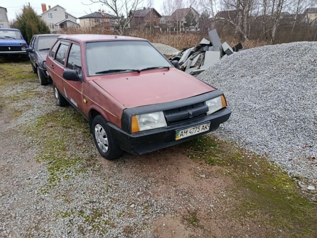 Синий Москвич / АЗЛК 2141, объемом двигателя 1.5 л и пробегом 75 тыс. км за 344 $, фото 4 на Automoto.ua