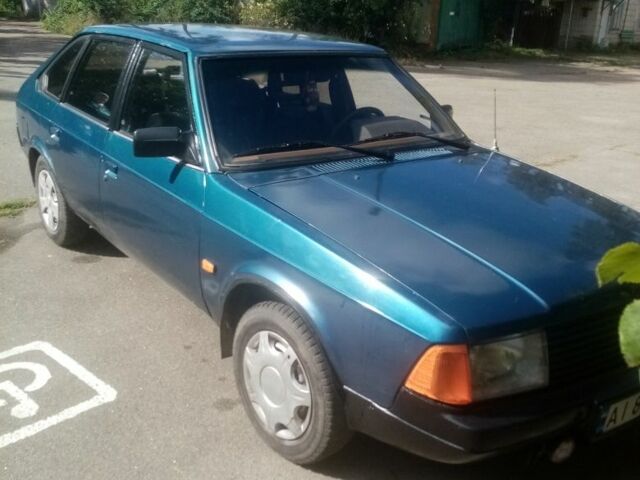 Синий Москвич / АЗЛК 2141, объемом двигателя 1.5 л и пробегом 250 тыс. км за 555 $, фото 6 на Automoto.ua