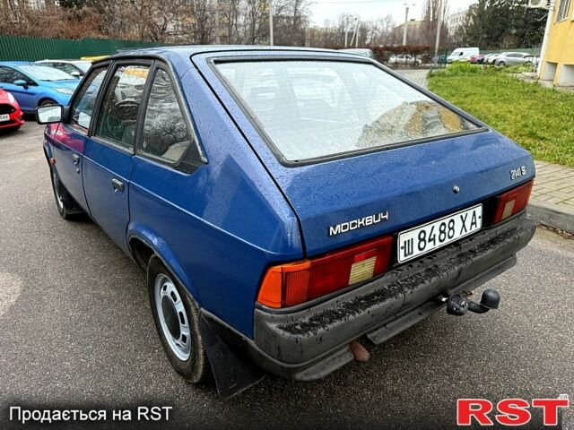 Синій Москвич / АЗЛК 2141, об'ємом двигуна 1.5 л та пробігом 104 тис. км за 850 $, фото 3 на Automoto.ua