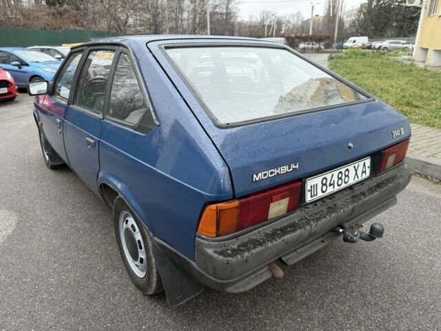 Синий Москвич / АЗЛК 2141, объемом двигателя 1.5 л и пробегом 104 тыс. км за 850 $, фото 3 на Automoto.ua