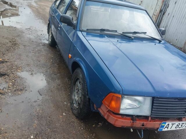 Синий Москвич / АЗЛК 2141, объемом двигателя 1.8 л и пробегом 70 тыс. км за 476 $, фото 1 на Automoto.ua